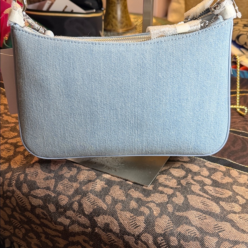 Kate Spade Sparkling Light Blue Clutch - Picture 2 of 6